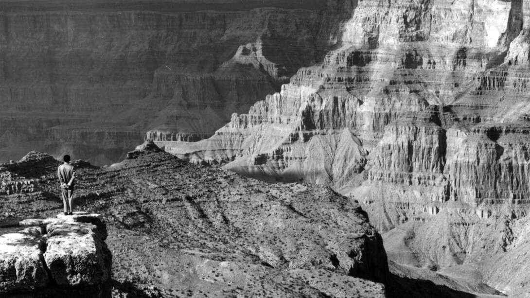 Tseng Kwong Chi, Grand Canyon, Arizona (Vista with Shadow), 1987, Silver gelatin print, 91.44 x 91.44 cm; (36 x 36 in.)
Edition of 9