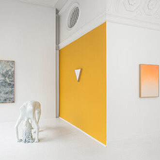 Ditte Ejlerskov, Undercurrent breathing, exhibition view. Courtesy of Martin Asbæk Gallery. Photo by David Stjernholm