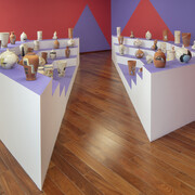 Gabriel Garcilazo, Archivo del relato persistente, vista de exhibición. Cortesía de Proyectos Monclova. Foto por Ramiro Chaves