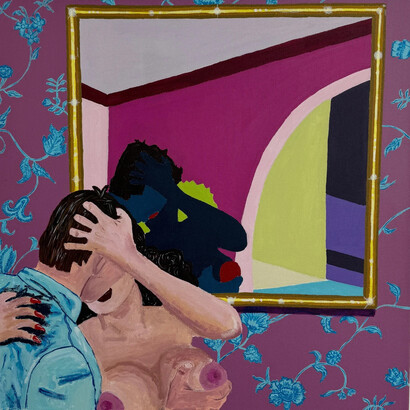 Downey Lee Thomas IV, I’d do it all again as long as I ended up back in your arms, again., 2024. Courtesy of Good Mother Gallery