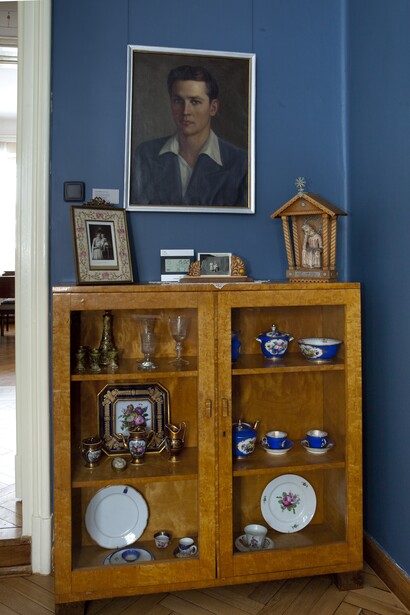Memorial exposition of the Galaunės Family. The room of a signatory of the act of independence Kazys Bizauskas, exhibition view. Courtesy of M. K. Čiurlionis National Museum of Art 