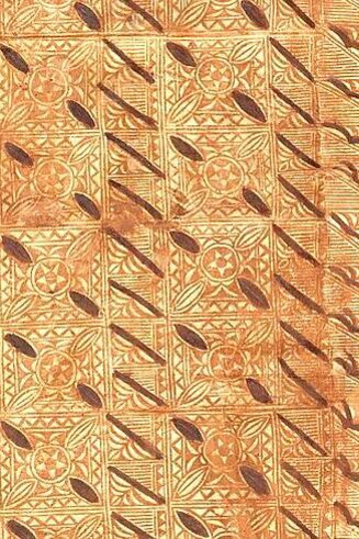 19th century tapa cloth, Fiji