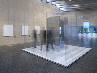 Yoko Ono, Insound and instructure, vista de exhibición. Cortesía del MUSAC