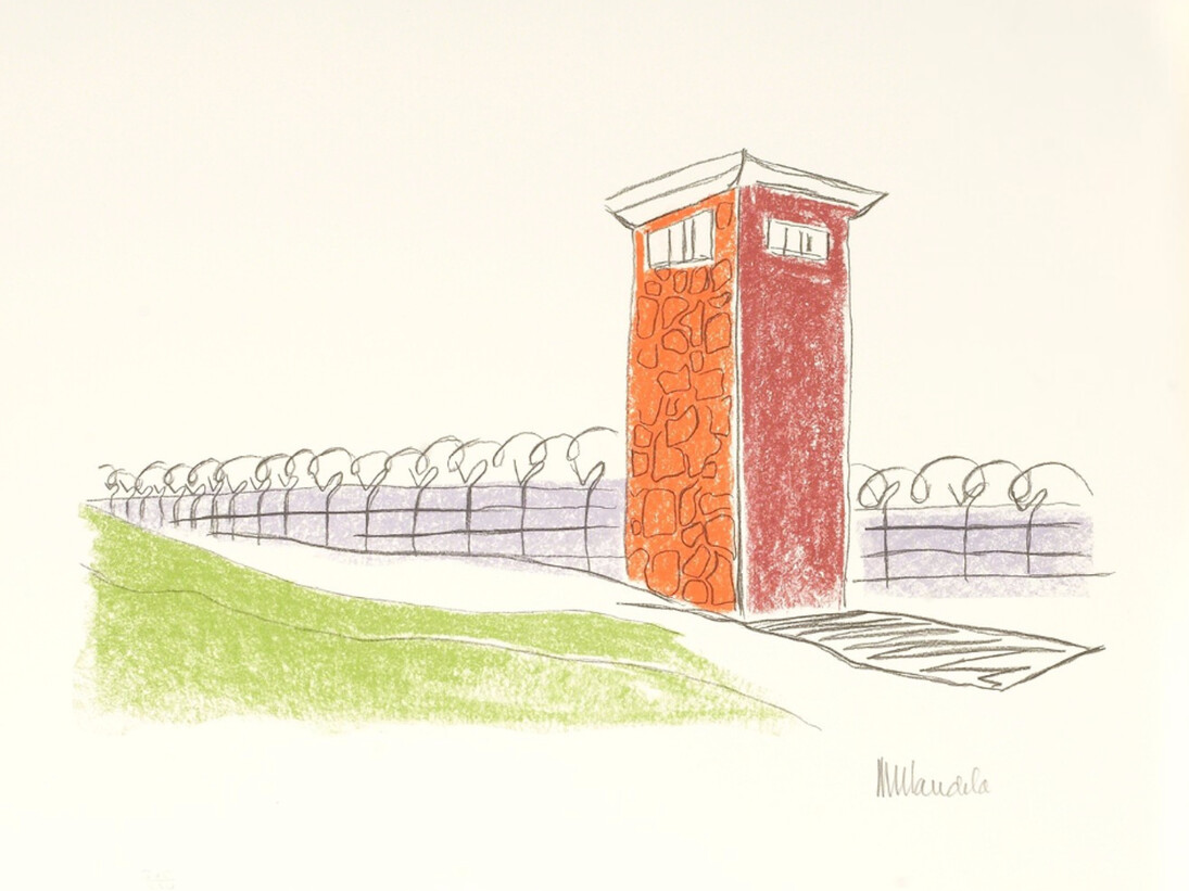 Nelson Mandela, Mandela’s Walk. Courtesy of Long-Sharp Gallery