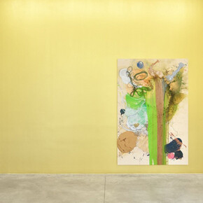 John M Armleder. Courtesy of Almine Rech Gallery