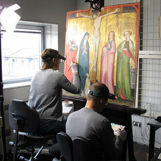 From the Museum’s Laboratory. Courtesy of Wallraf-Richartz-Museum