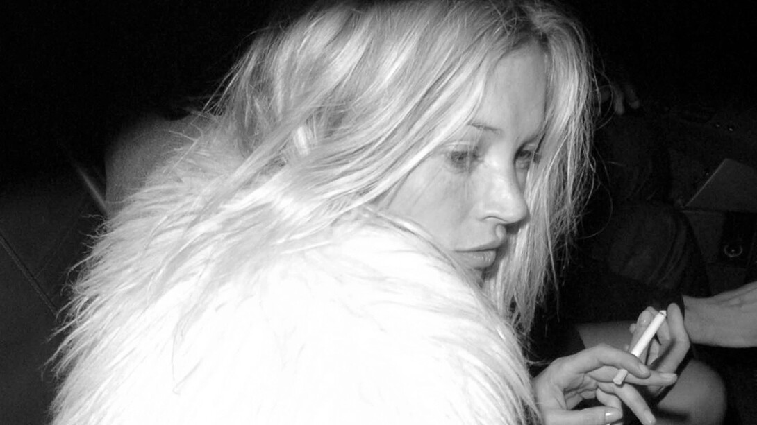 Alan Chapman, Kate Moss (detail). Courtesy of Cramer St Gallery