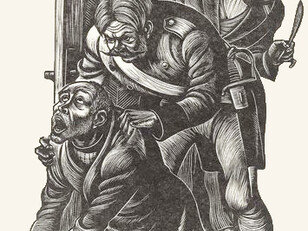 Illustrations by Fritz Eichenberg for Dostoevsky’s Crime and Punishment, 1938