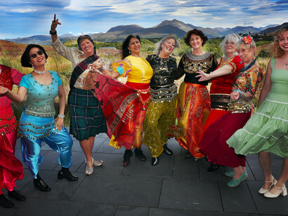 Bollywood Babes and Annie Macdonald, Photo William Urquhart