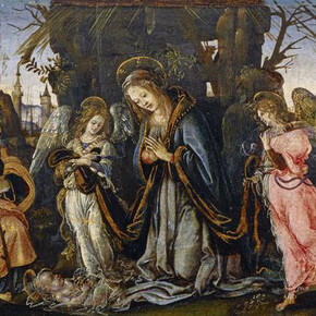 Filippino Lippi
The Nativity with Two Angels