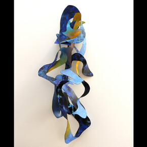 Joan Konkel, Whimsy In Blue. Courtesy of the artist and Zenith Gallery
