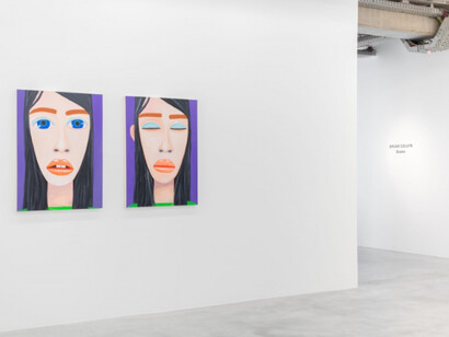 Brian Calvin. States, Exhibition view. Courtesy of Almine Rech