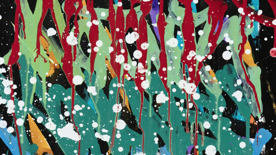 JonOne. Courtesy of Fabien Castanier Gallery 