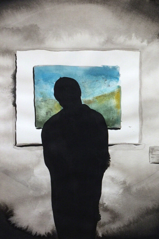 Behind Face. Courtesy of Roberts Projects