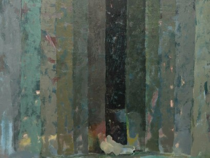 David Maljkovic,
Overpaint with Shadows (detail), 2023,
Oil on canvas,
130 x 162 cm | 51 1/8 x 63 7/8 inches,
© David Maljkovic.
Courtesy of the artist and Sprüth Magers.
Photo: Hrvoje Franjić