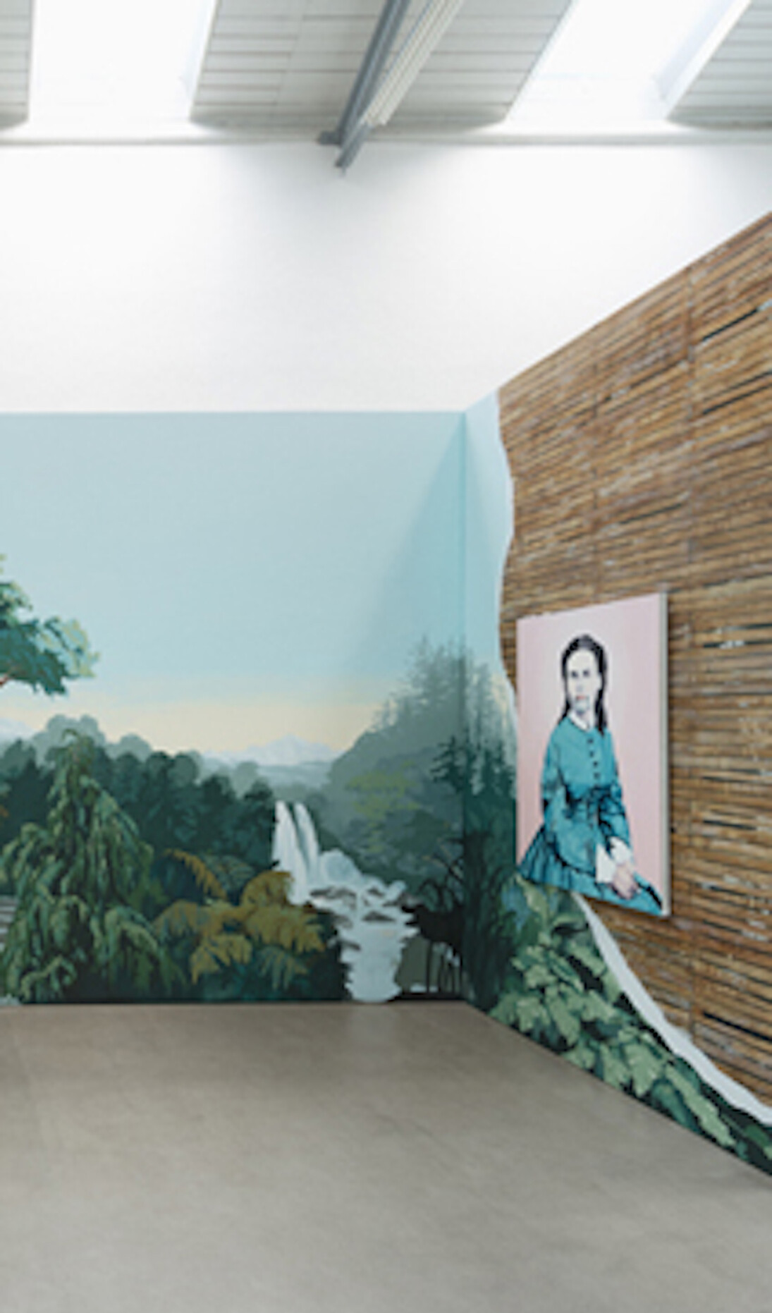 Melora Kuhn, The Drawing Room, Exhibition view, courtesy Galerie EIGEN + ART Leipzig/Berlin
