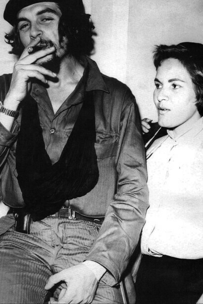 Ernesto Che Guevara with his wife