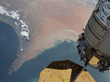 The Strait of Hormuz serves as a vital passage linking the Gulf of Oman with the Persian Gulf