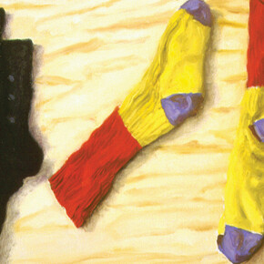 Avigdor Arikha, Socks, Paris, 1998