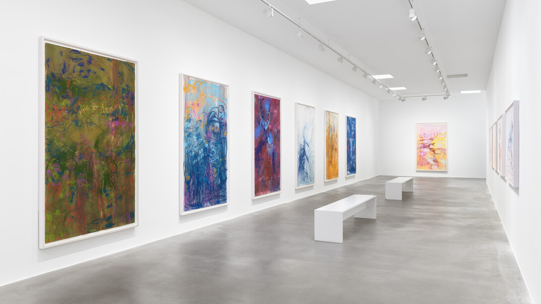 Janaina Tschäpe, A gush of wind (Atemraum), ausstellungsansicht. Mit freundlicher genehmigung der Galerie Max Hetzler