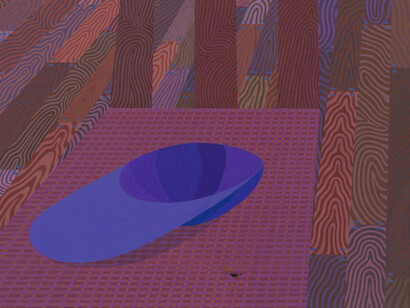 Adam Amram, No konger put together, 2022, Courtesy of David Castillo Gallery