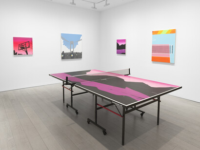 Brian Alfred, Plus ultra, exhibition view. Courtesy of Miles McEnery Gallery