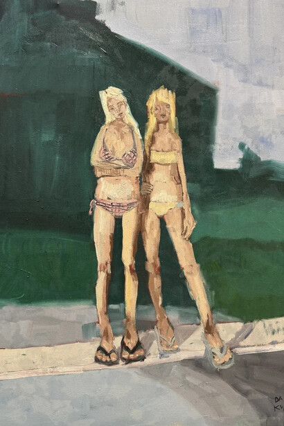 Dani Kum, The day we didn't try anything (detail), 2025. Courtesy of M+B