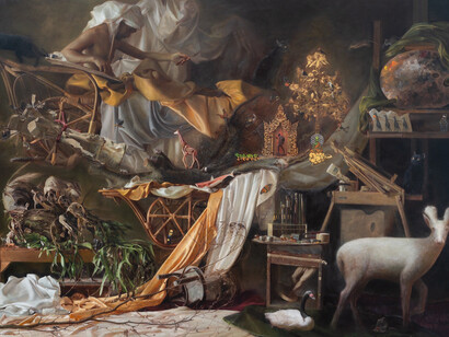 Phadungsak Kheawpong, Survive (detail), 2024. Courtesy of Number1Gallery