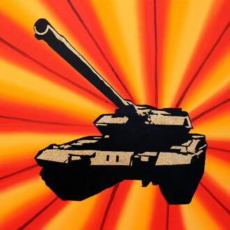 Sergey Shutov, Hispanic, 2009, Mixed media, 80 x 100 cm	