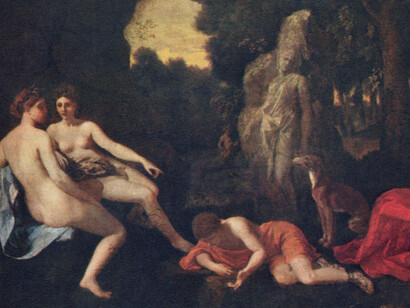 Narcissus and Echo, Nicolas Poussin