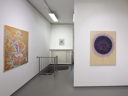 Christian Schmidt-Rasmussen, Suns and landscapes, exhibition view. Courtesy of Kant Gallery