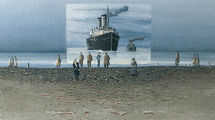 Sandro Luporini - Apparizione petroliere, 1998