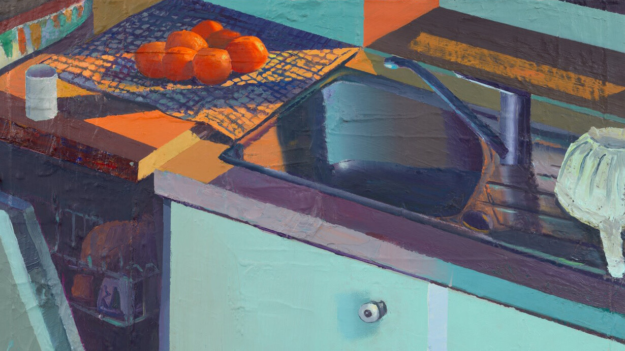Mathieu Cherkit, La nuit (detail), 2024. Courtesy of Miles McEnery Gallery