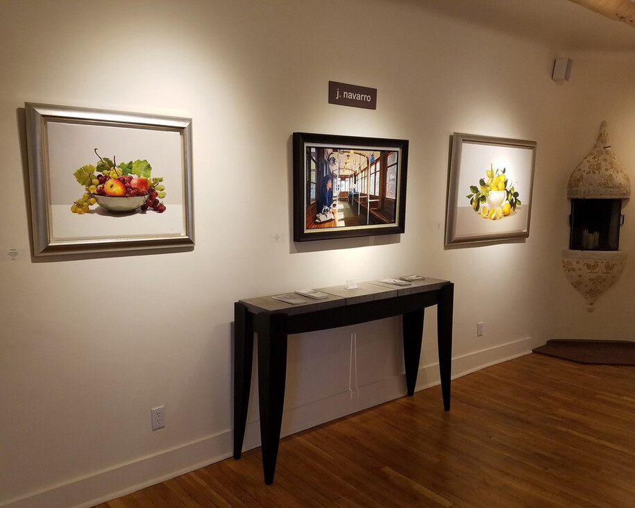 Oil & Water, Exhibition view. Courtesy of Gallery 901