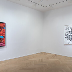 Andy Warhol, Who is who? exhibition view. Courtesy of Skarstedt 