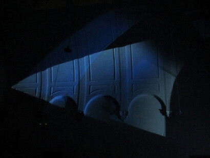 Dorine van Meel, ...instead to meet strangers who might change our minds, Installation with Video, 2014, Courtesy of Dorine van Meel