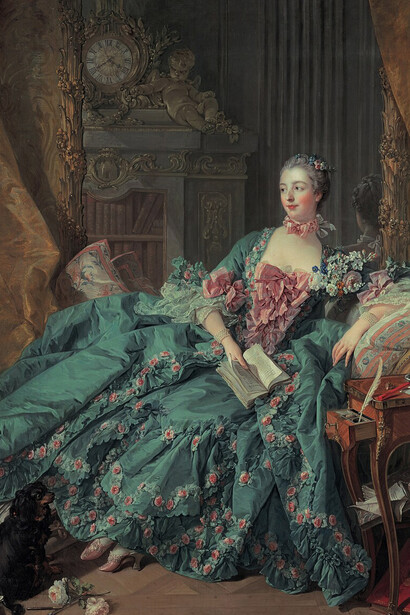 François Boucher, Portrait of Madame de Pompadour