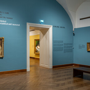 Im blick, ausstellungsansicht. Mit freundlicher genehmigung des Upper Belvedere Museum
