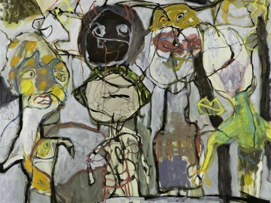 Dusty Boynton, Fractured, oil on linen, 58” x 72”, 2013