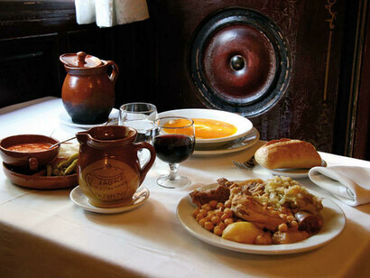Bodegón madrileño a base de cocido