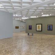 Varios artistas, Los años en París, vista de exhibición. Cortesía del Museo Tamayo