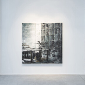 Philippe Cognée, Exhibition view. Courtesy of Galerie Daniel Templon 