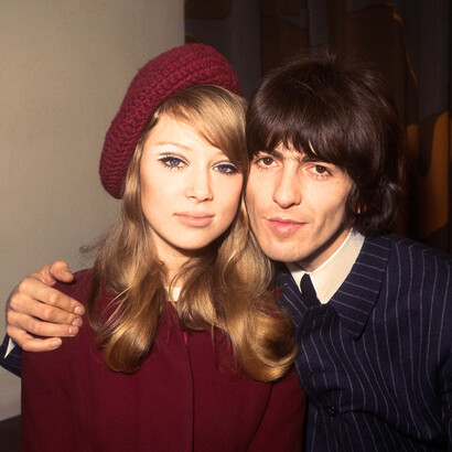 Pattie Boyd y George Harrison