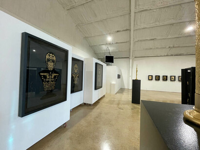 Bernardo Vallarino, Size matters. The golden rule, exhibition view. Courtesy of Ro2 Art Gallery