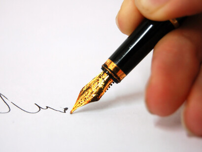 Poesía. Escribir con pluma estilográfica