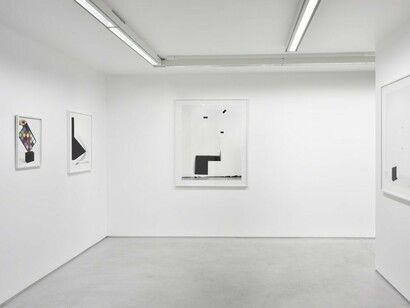 Reste eVidence Black-out, Exhibirtion view. Courtesy of galerie Christophe Gaillard