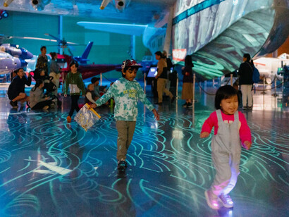 MOTAT taiwhanga rererangi, aviation hall, exhibition view. Courtesy of MOTAT