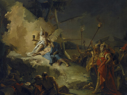GIOVANNI BATTISTA TIEPOLO (1696–1770)
Christus in Gethsemane, nach 1753