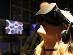 Virtual Reality at the Museum. Courtesy of The Franklin Institute