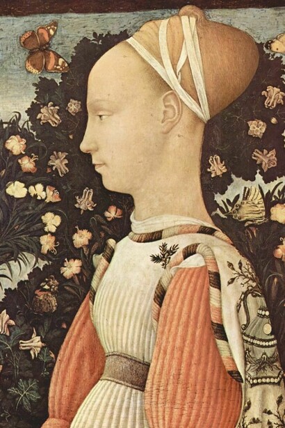 Portrait of a Princess by Pisanello.